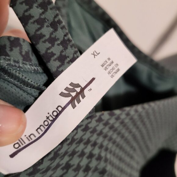 NWOT ALL IN MOTION Women's Brushed Sculpt Rib Short Active Bodysuit SZ XL - Picture 3 of 4